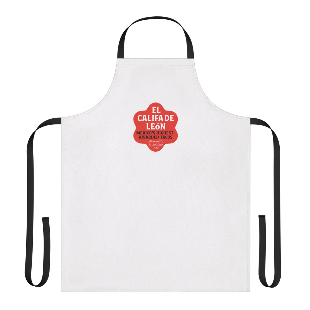 El Califa de León Logo Apron – Mexican Taquería Kitchen Apron