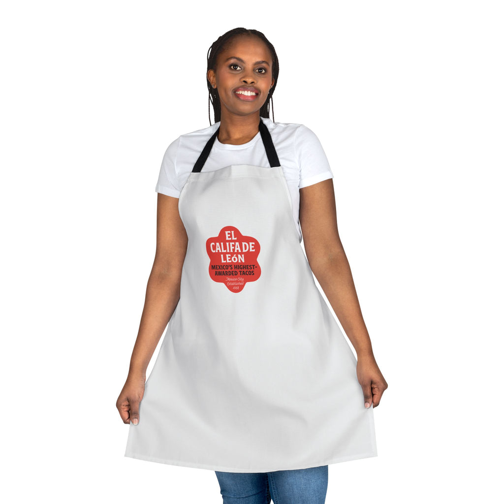 El Califa de León Logo Apron – Mexican Taquería Kitchen Apron